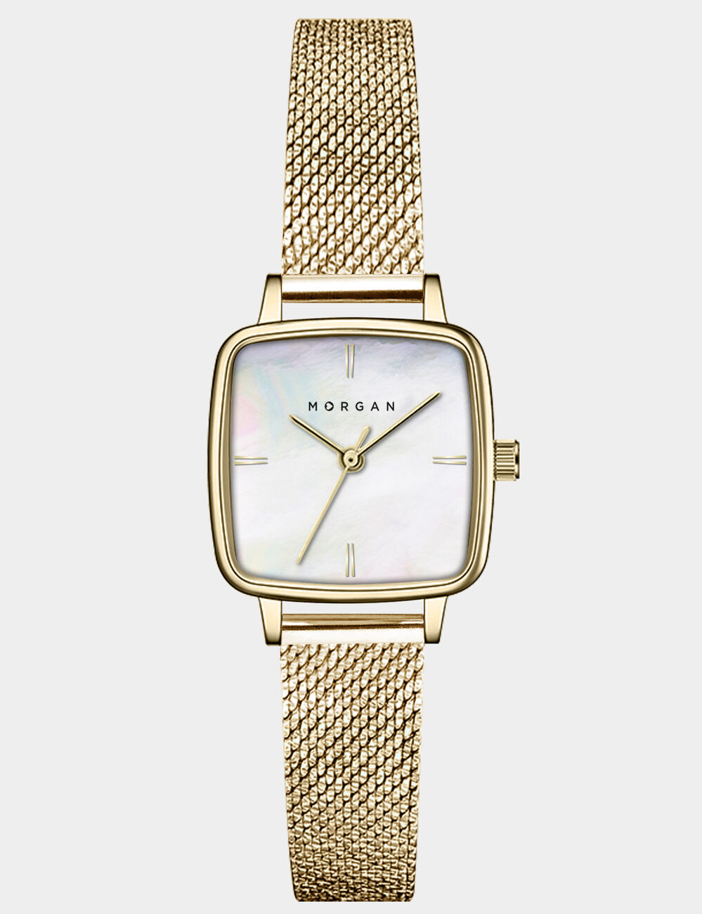 Montre classique jaune or femme