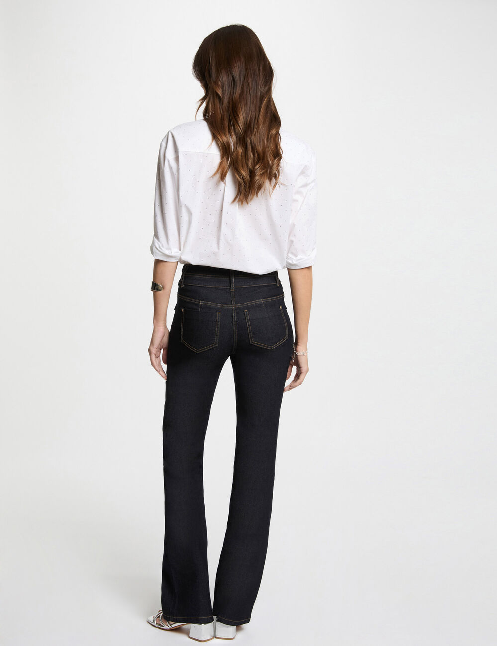 Bootcut jeans bleu vrouw