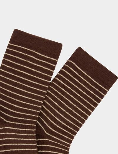 Set van 3 sokken meerkleurig vrouw