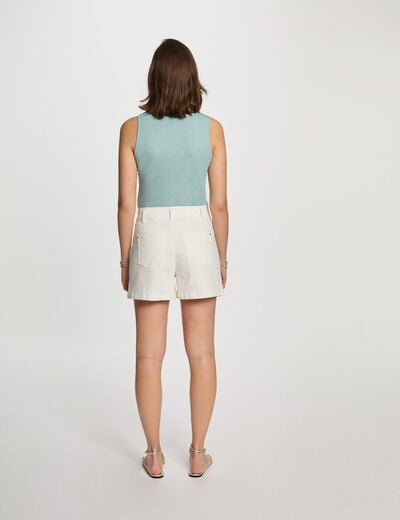 Débardeur sans manches vert femme
