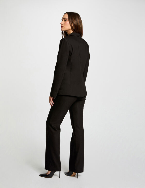pantalon ajuste noir femme Pantalon ajusté noir femme