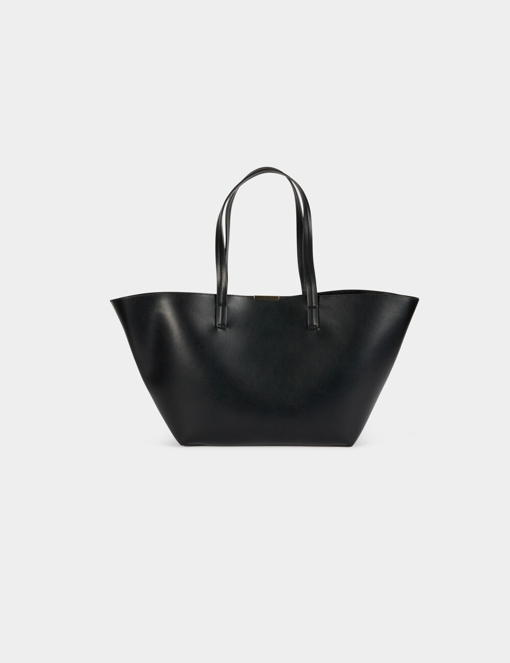 Trapeze shopper zwart vrouw