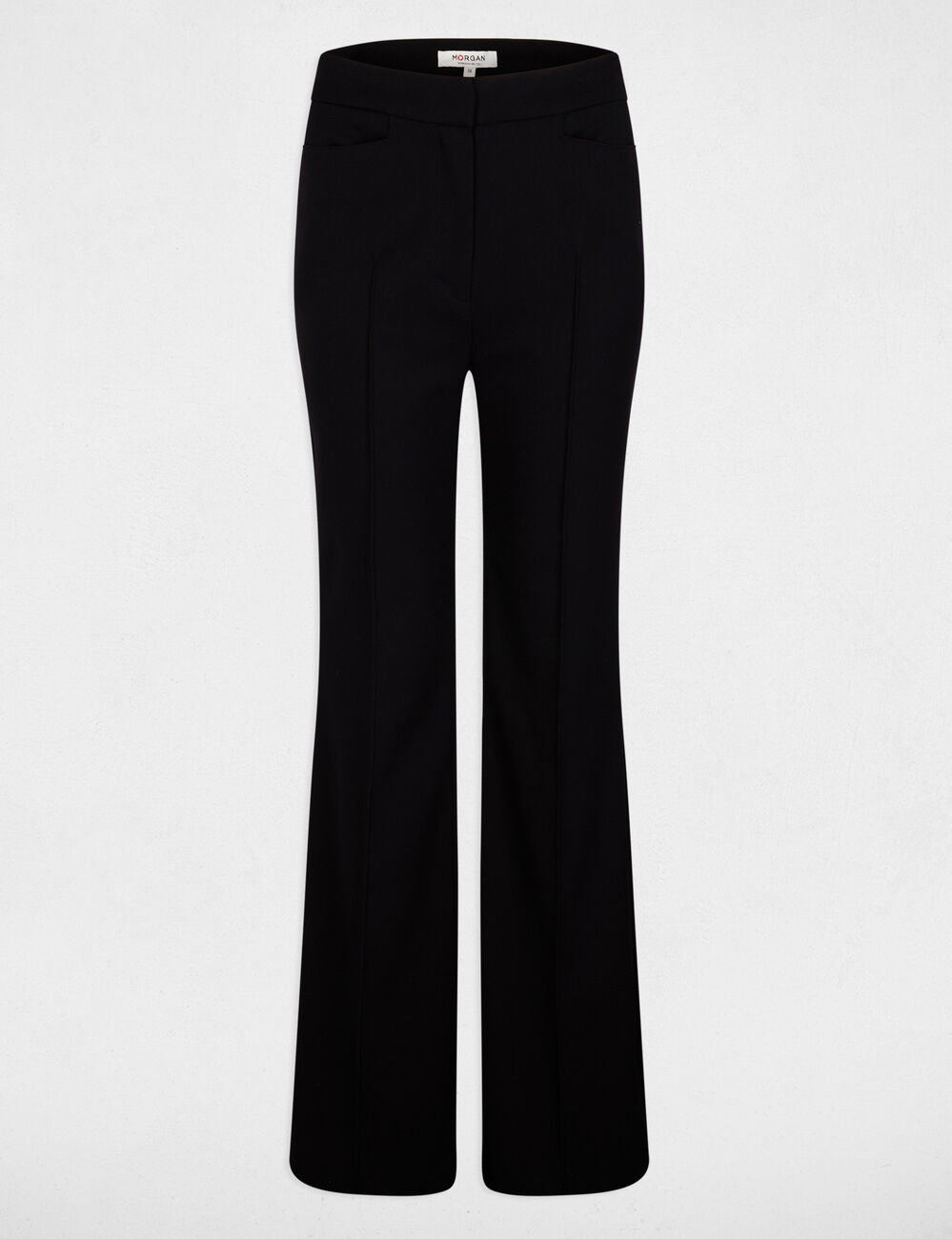 Bootcut broek marineblauw vrouw