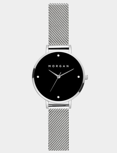 Horloge couleur argent vrouw