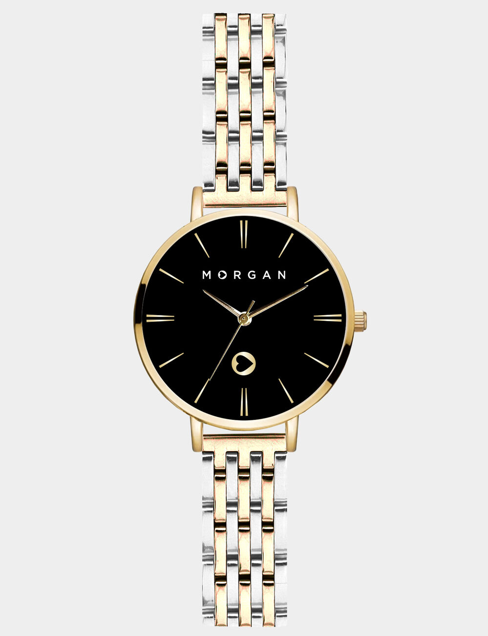 Klassiek horloge goudgeel vrouw