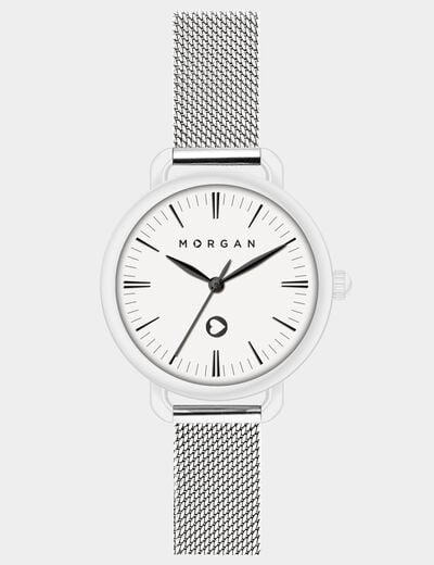 Montre blanc femme