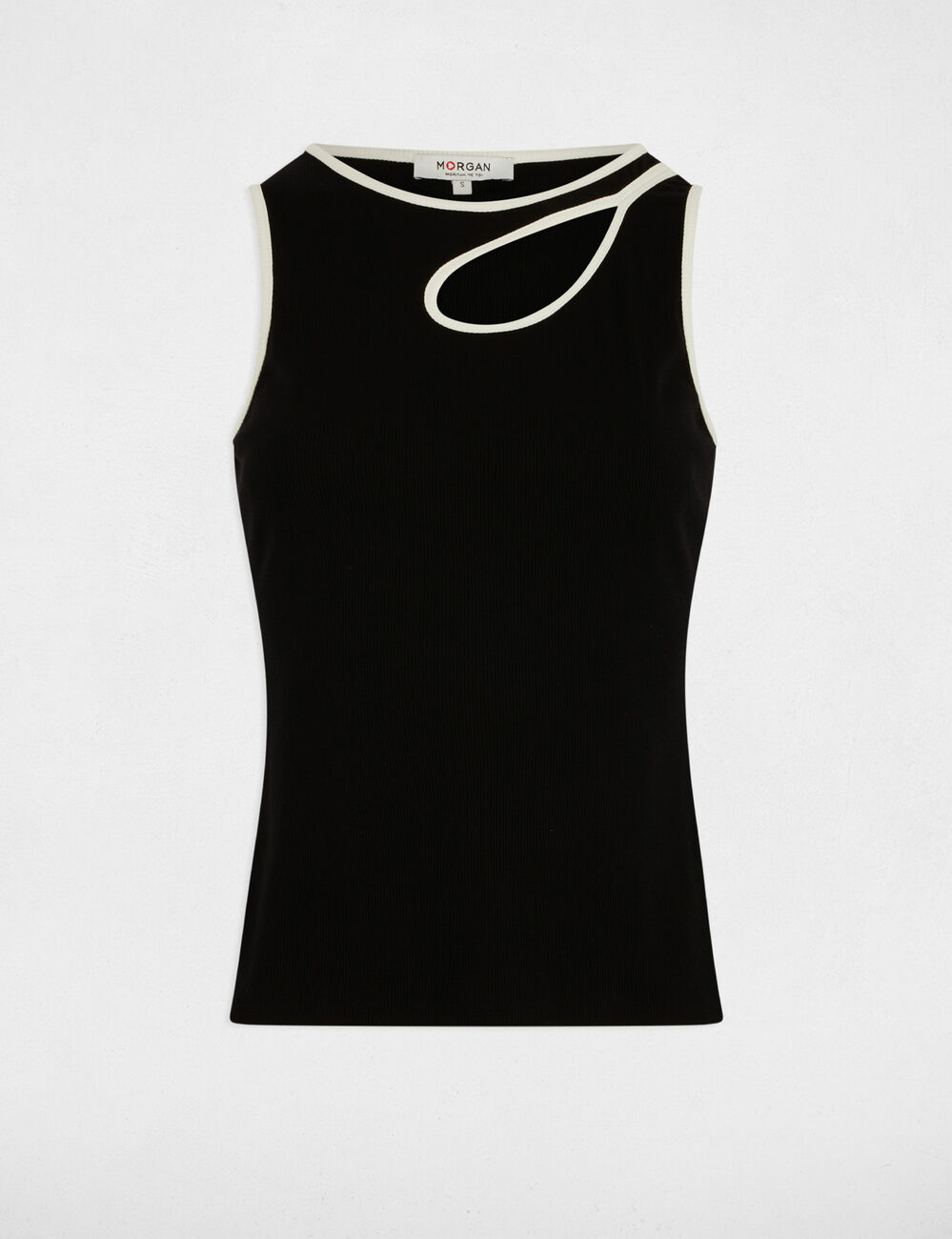 Tanktop zwart vrouw