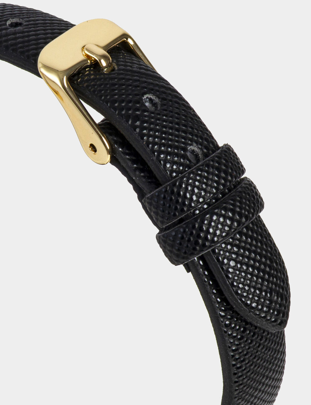 Montre classique jaune or femme