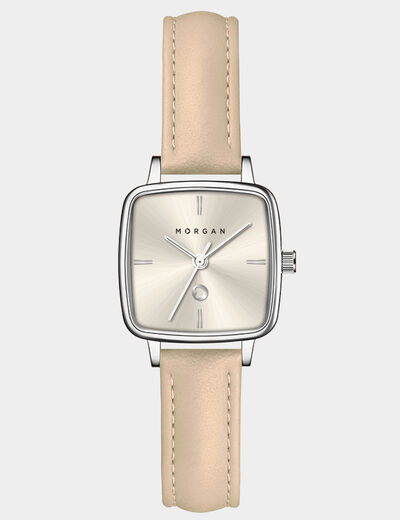 Horloge couleur argent vrouw