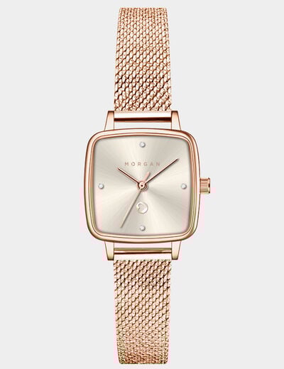 Klassiek horloge roze vrouw