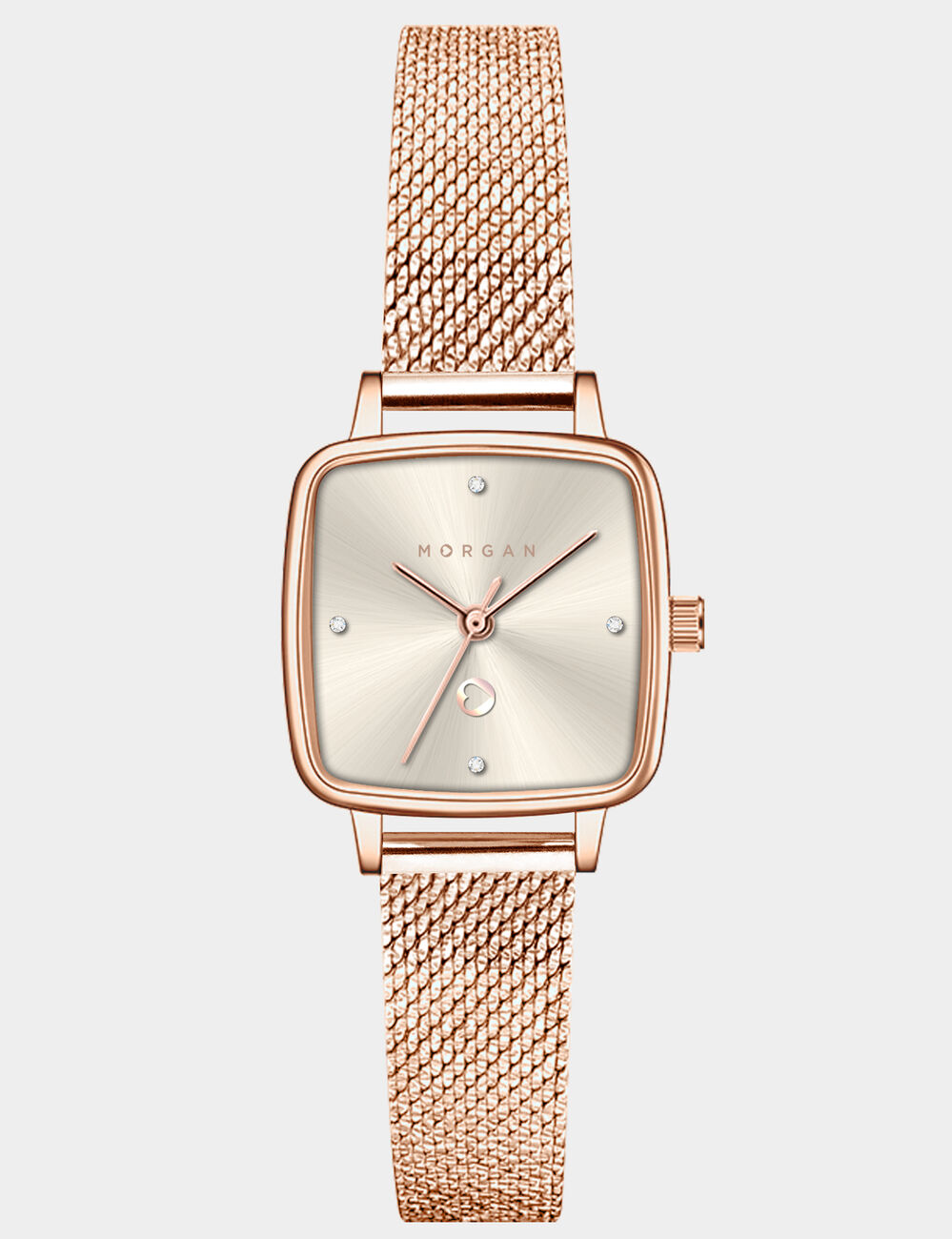 Montre classique rose femme