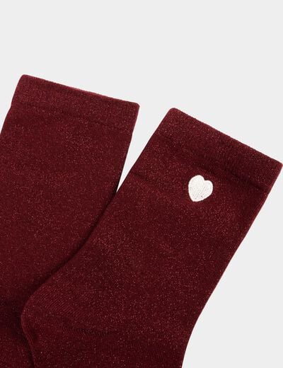 Set van 3 sokken meerkleurig vrouw