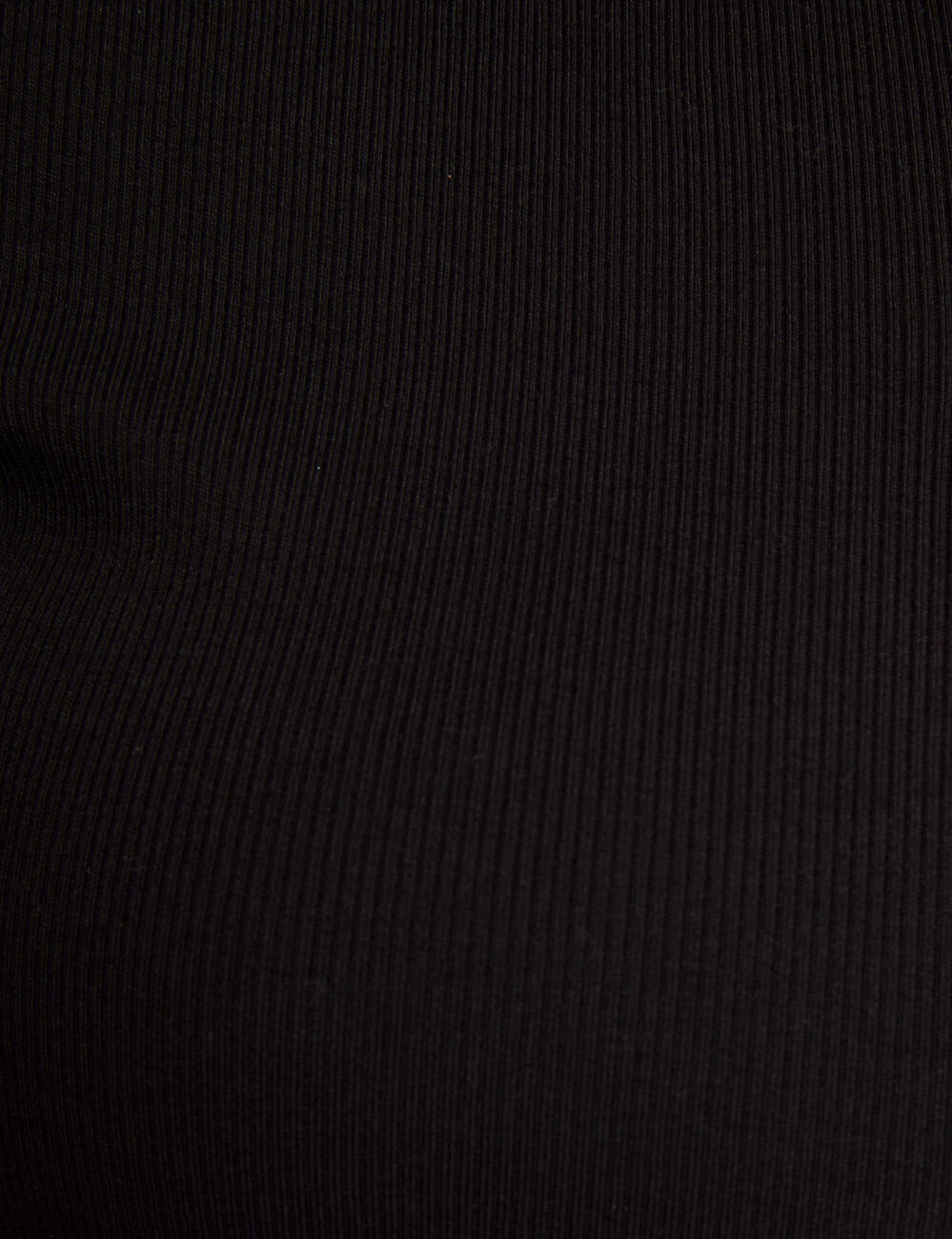 T-shirt met korte mouwen zwart vrouw