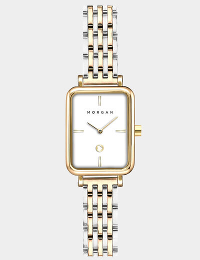 Montre classique jaune or femme