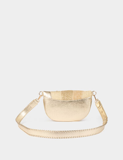 Metallic heuptas goudgeel vrouw