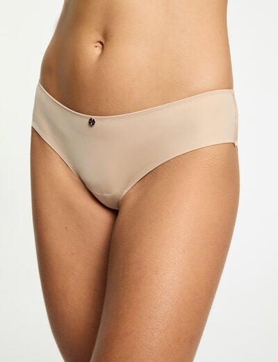 Kant shorty beige vrouw