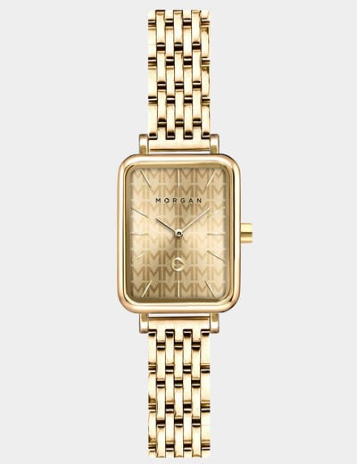 Horloge goudgeel vrouw