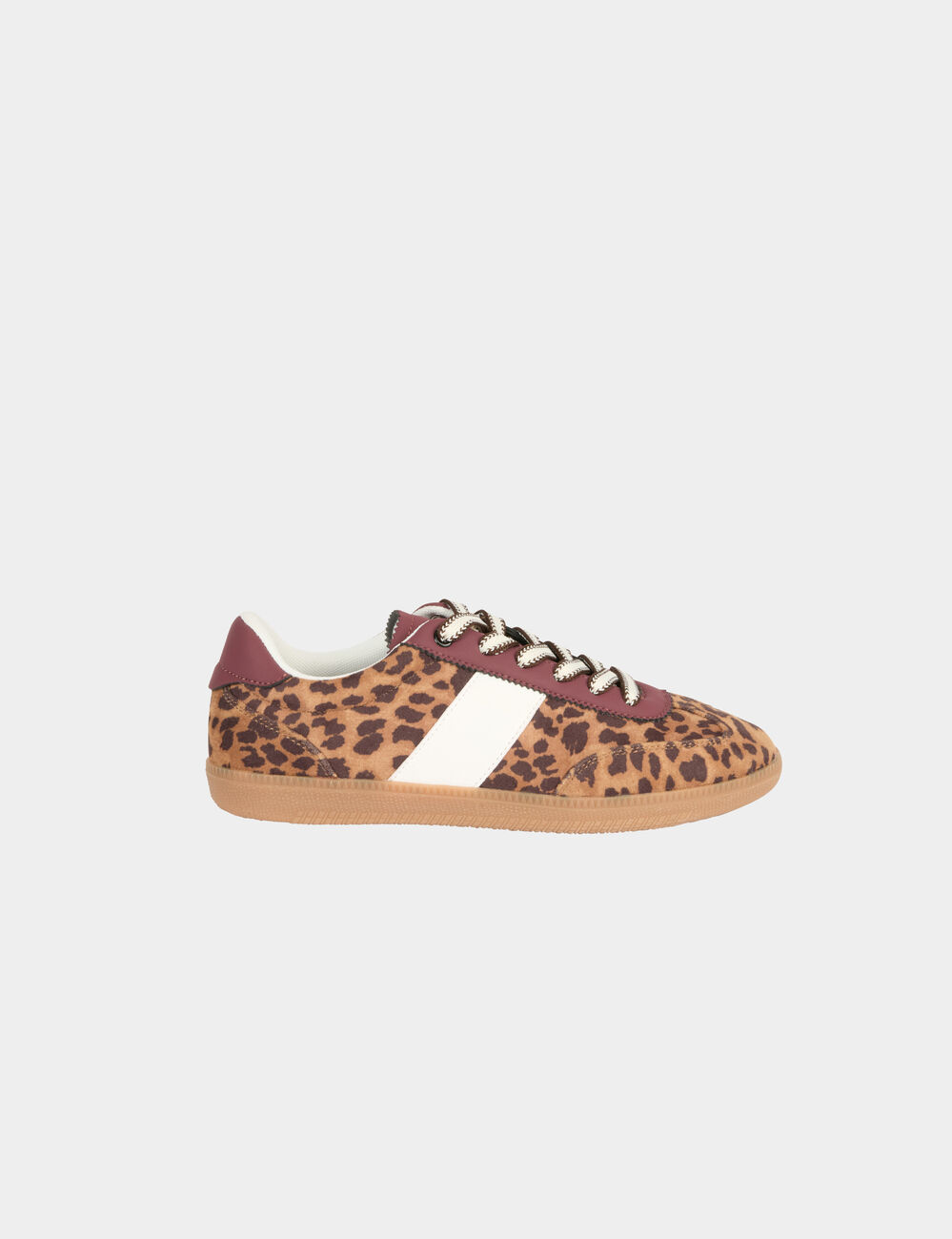 Sneaker van imitatieleer meerkleurig vrouw