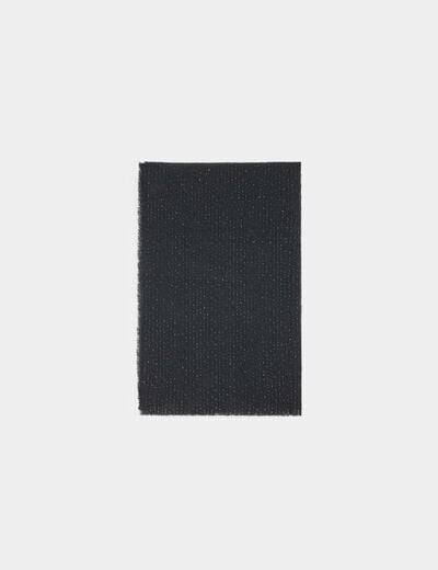 Écharpe noir femme