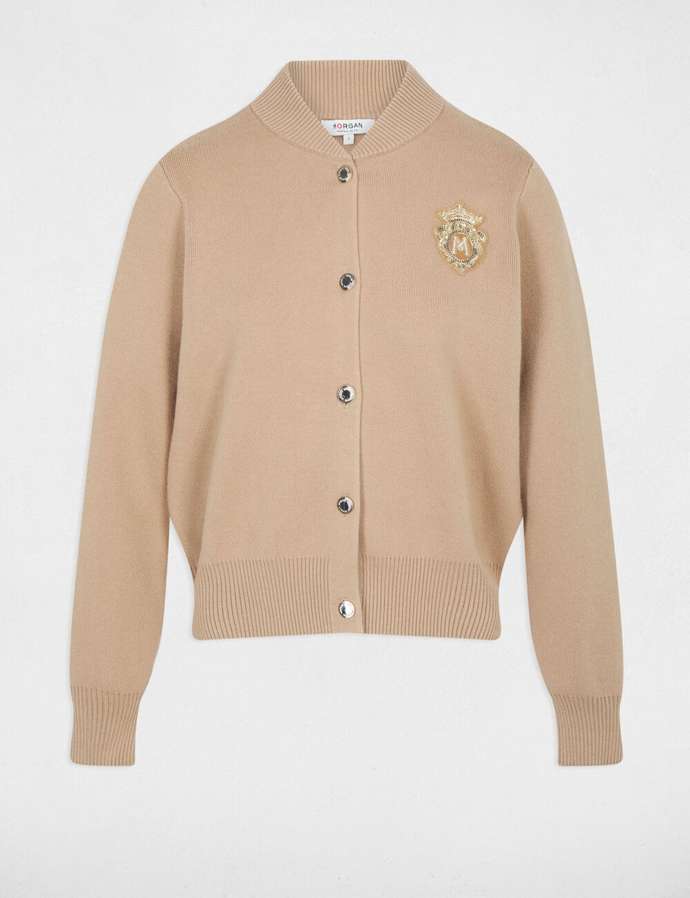 Teddy col trui camel vrouw