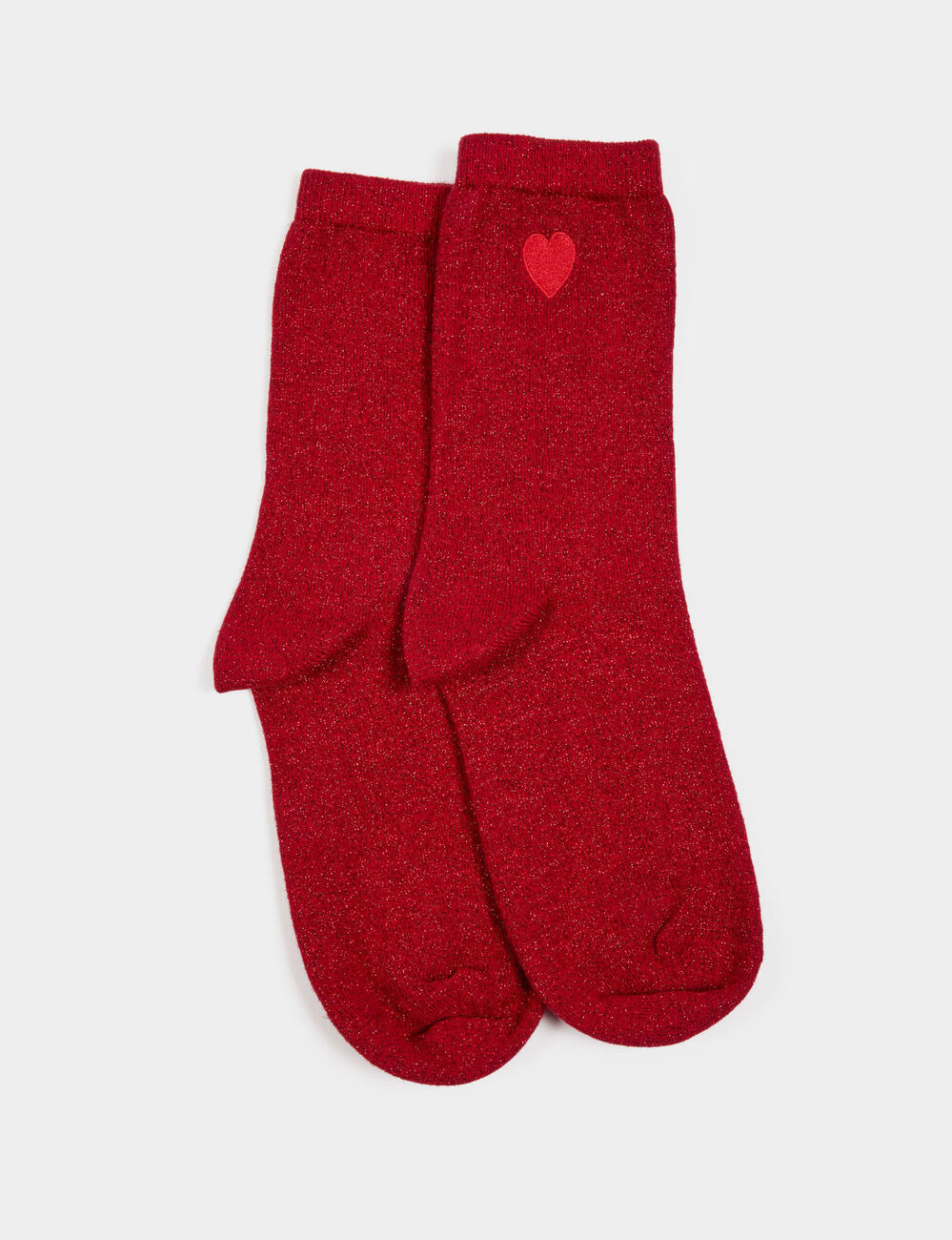 Lot 3 chaussettes coeur multicolore femme