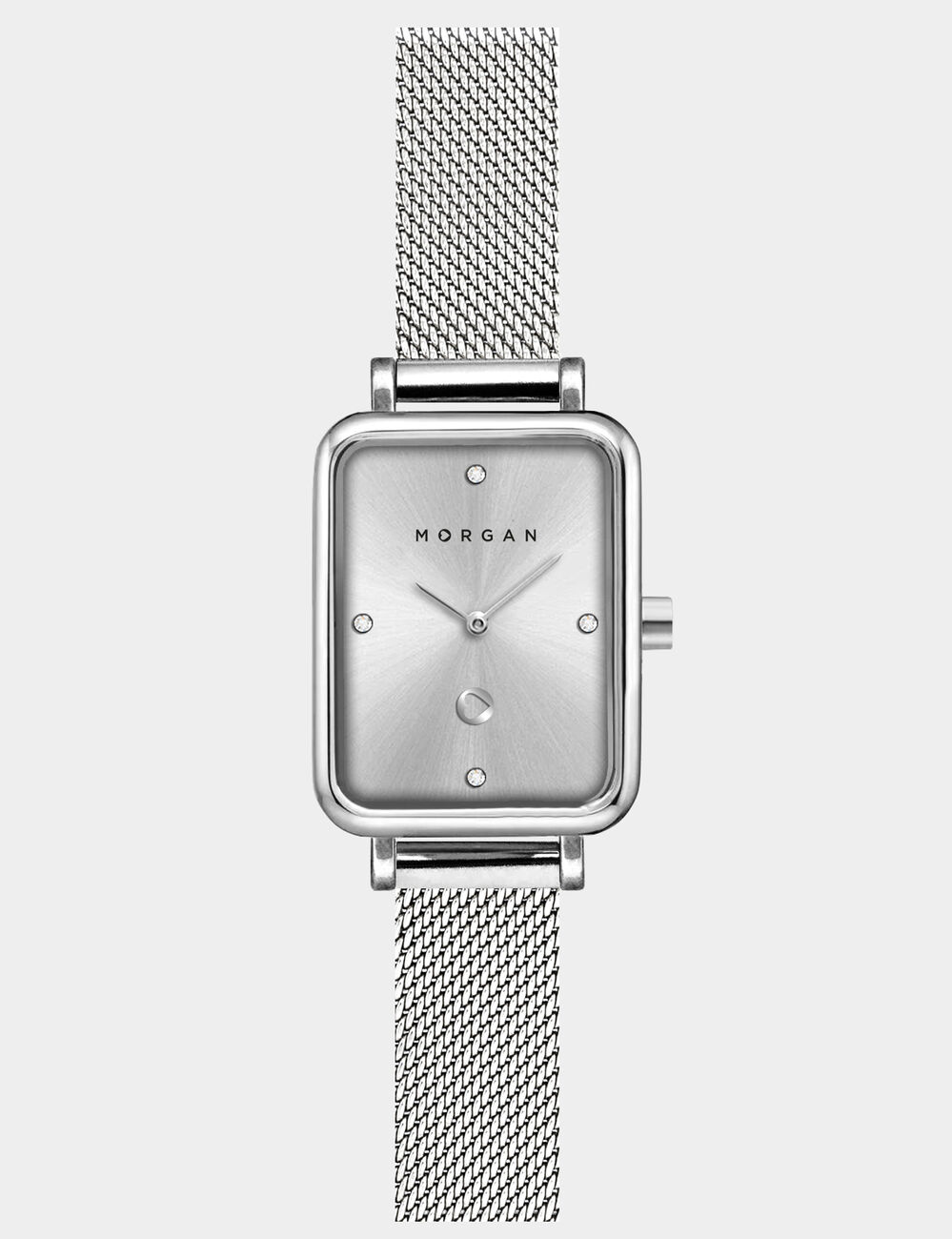 Montre couleur argent femme