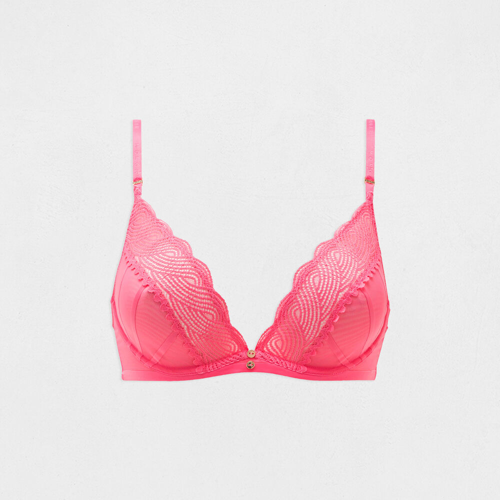 Beugel-bh roze vrouw