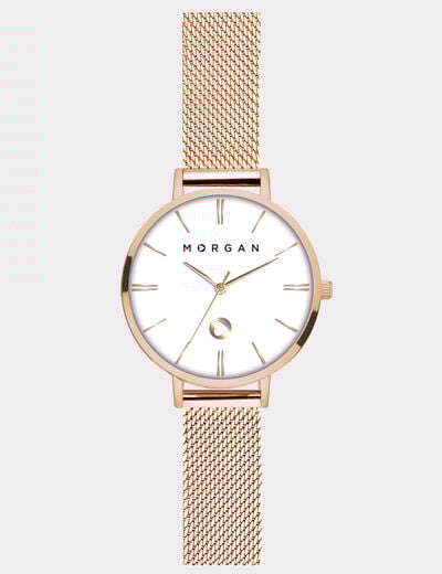 Montre rose femme