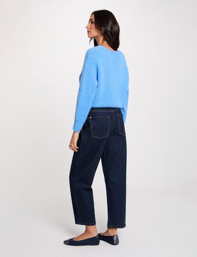 bleu vrouw