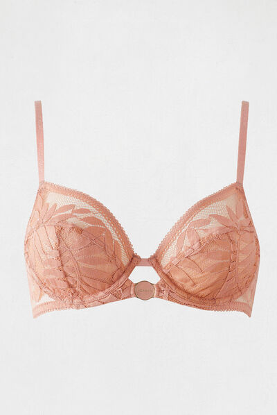 Soutien-gorge armatures rose clair femme
