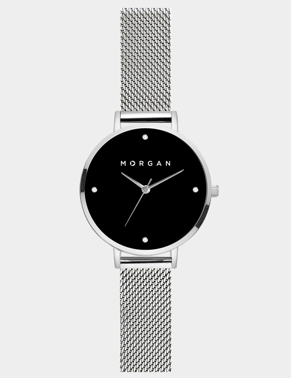 Montre couleur argent femme