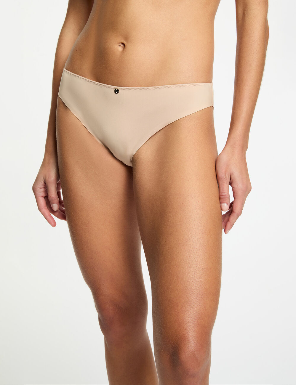 Tanga beige femme