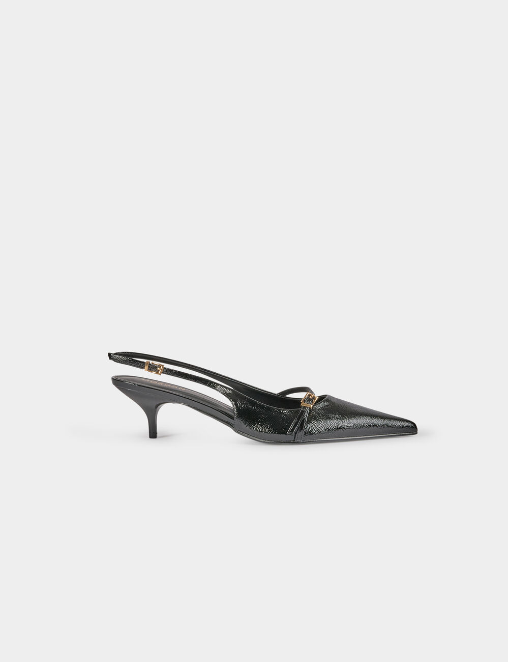 Slingback pump zwart vrouw
