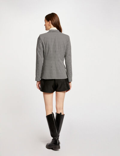 Veste Morgan Femme Blazer Femme Morgan - Coupe Droite - Col Cranté