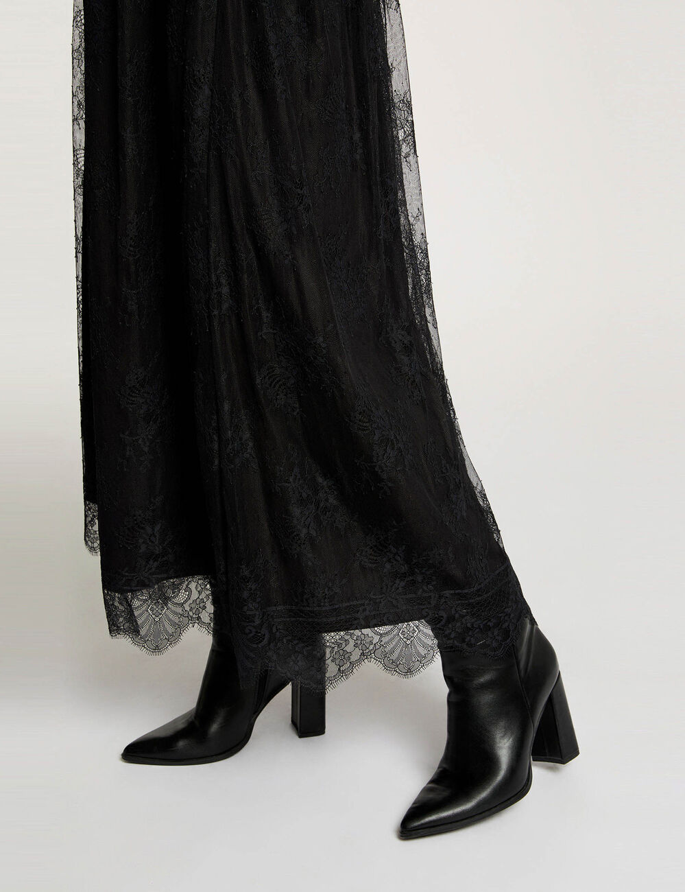 jupe longue dentelle noir femme Jupe longue dentelle noir femme