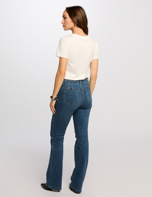 T-shirt manches courtes blanc femme
