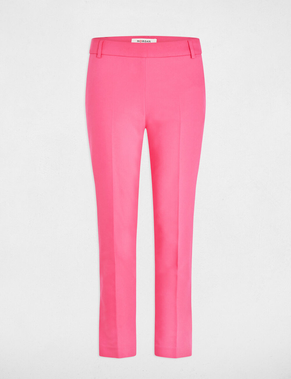 Sigaretbroek 7/8 roze vrouw