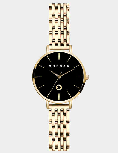 Horloge goudgeel vrouw