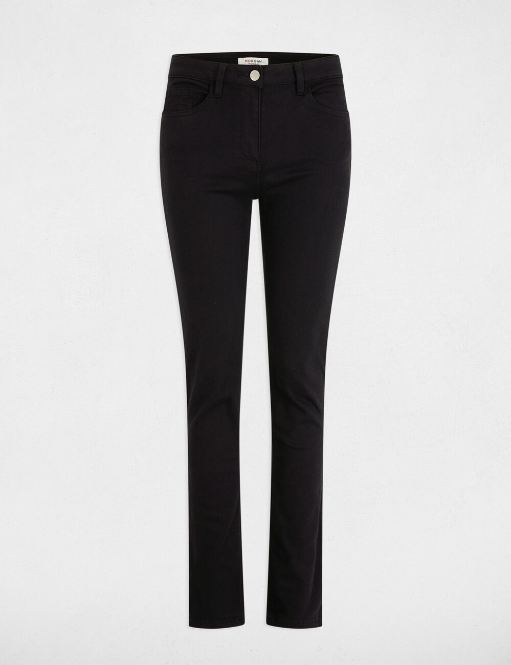 Rechte broek zwart vrouw