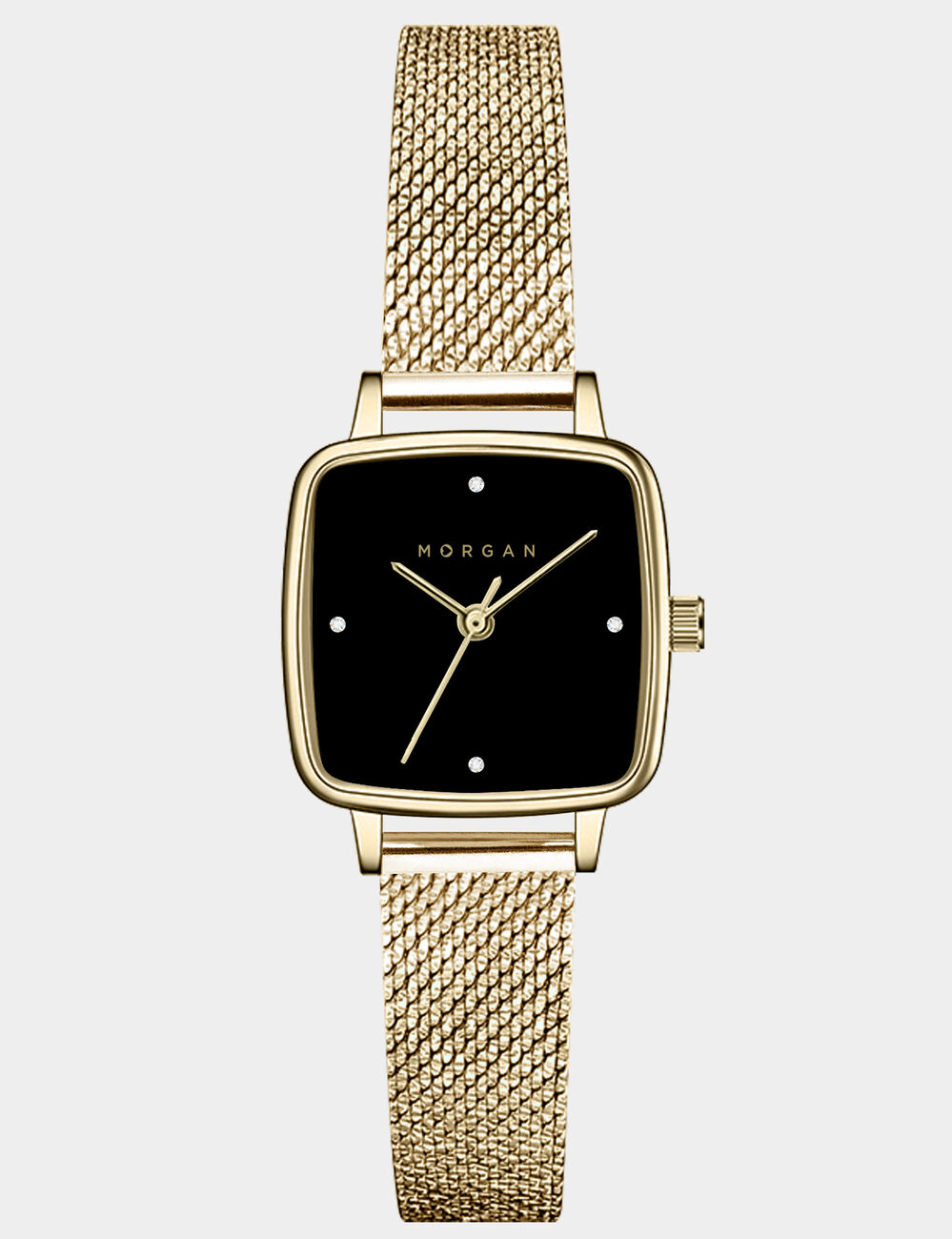 Montre classique jaune or femme