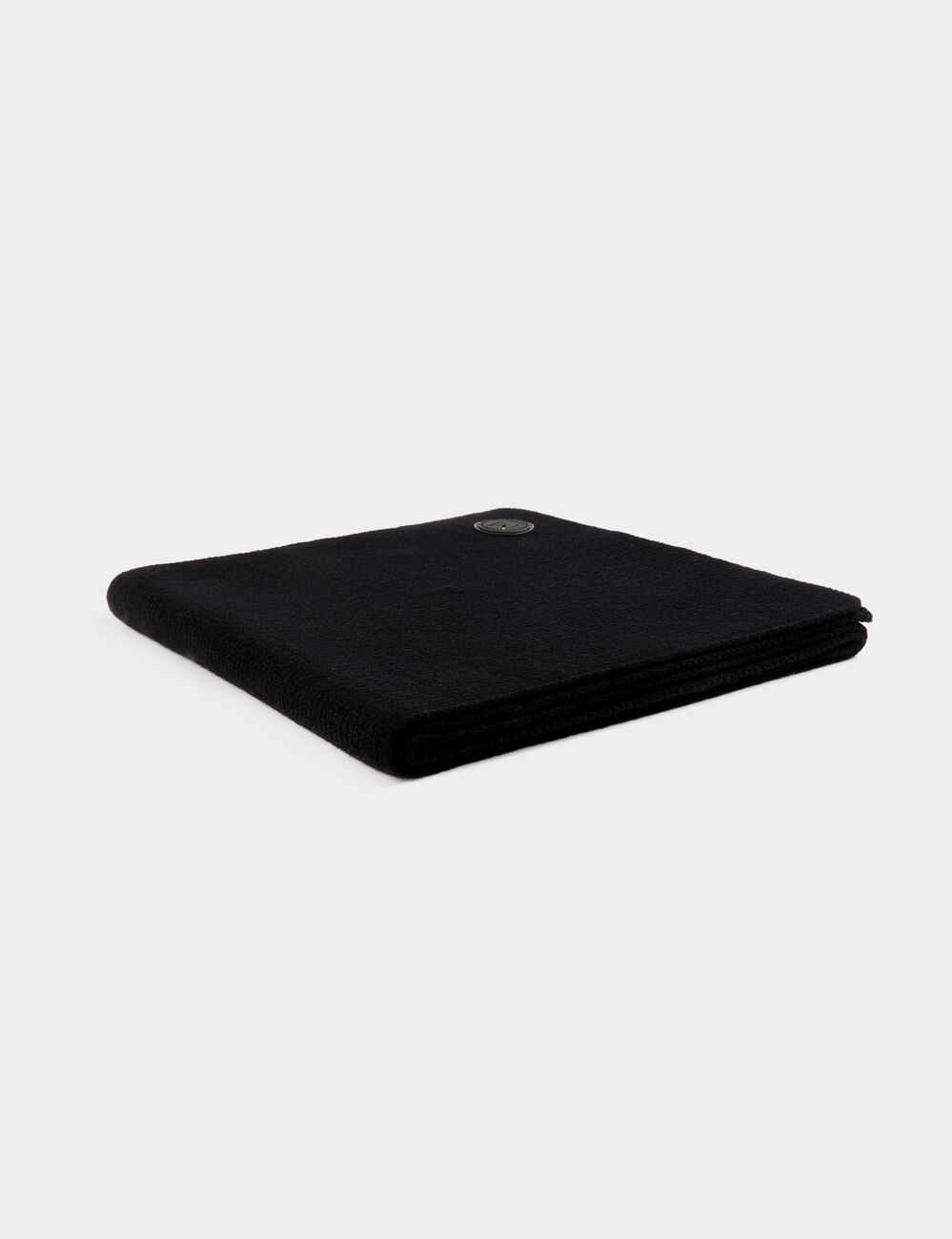 Écharpe patchwork noir femme