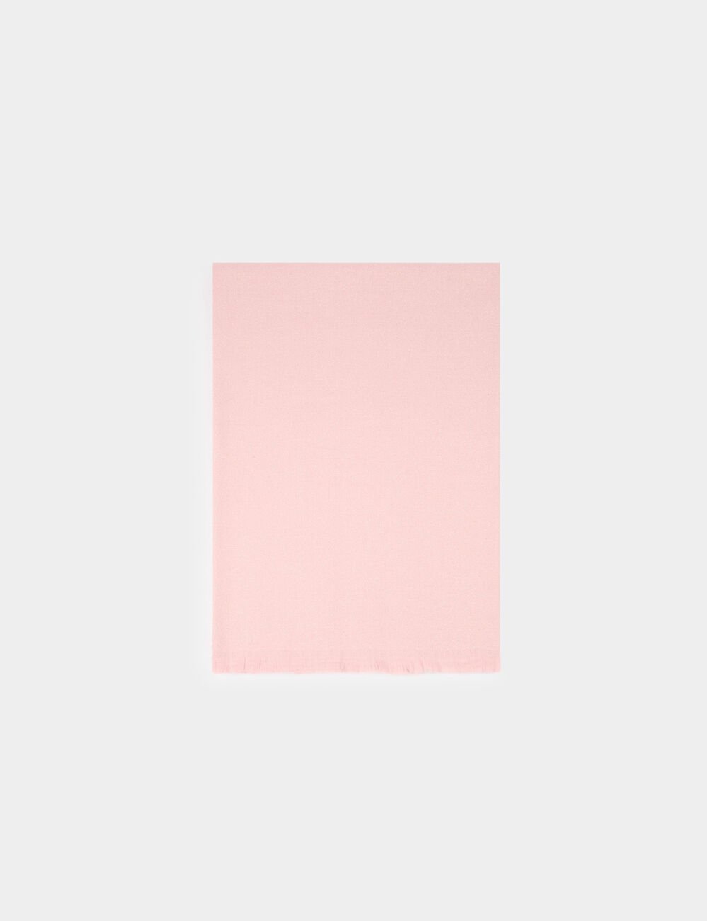 Écharpe rose poudrée femme