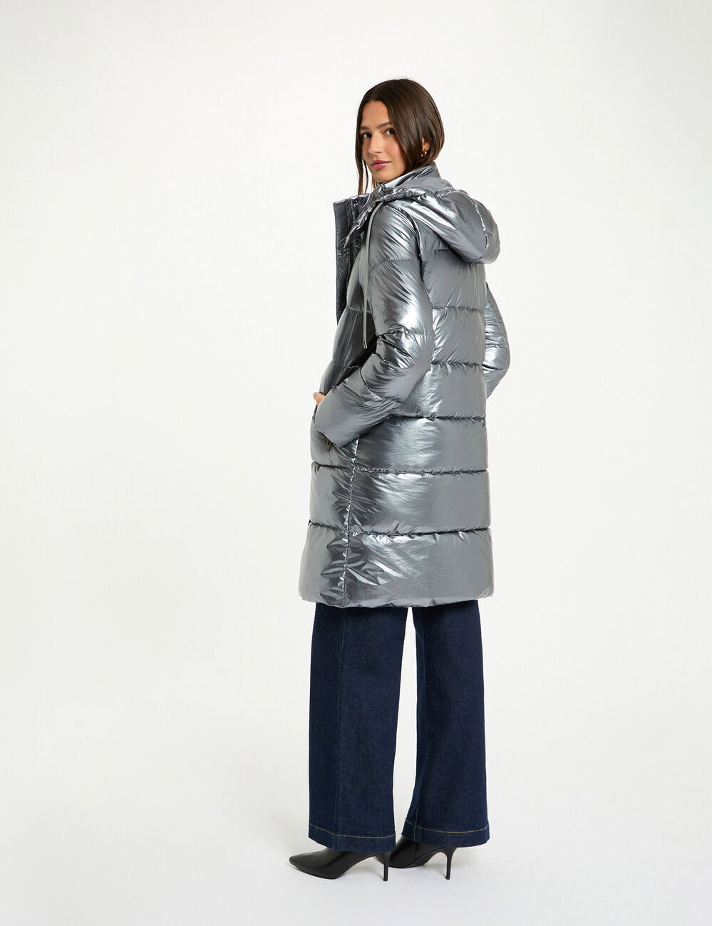 couleur argent vrouw