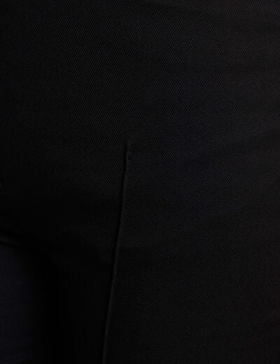 Bootcut broek marineblauw vrouw