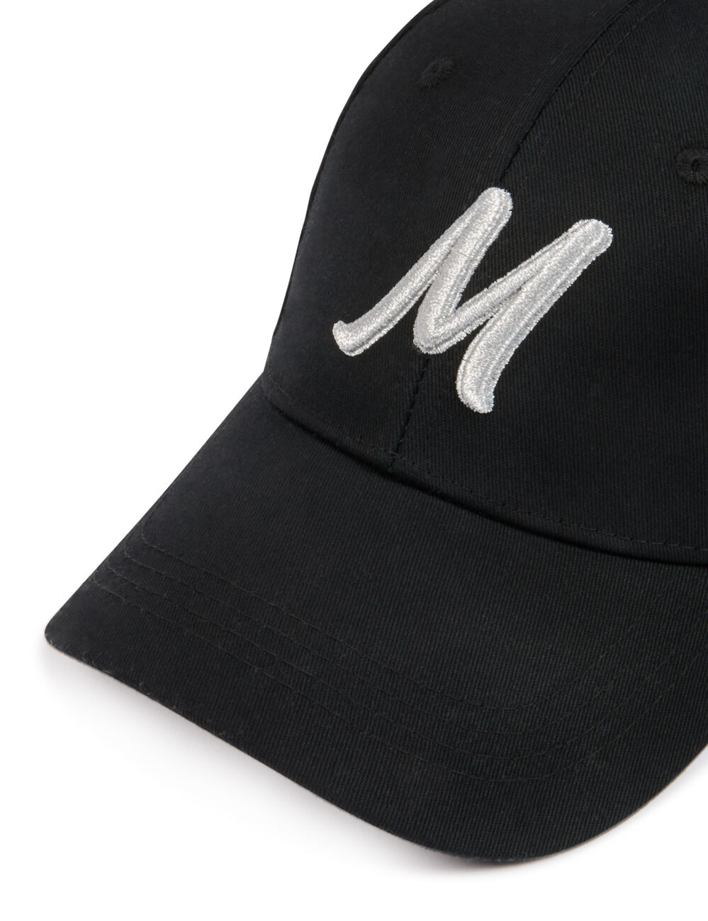 Casquette brodée M noir femme