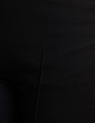 Pantalon bootcut bleu marine femme