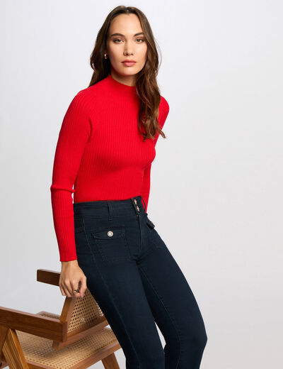 Coltrui met ribbreisel rood vrouw
