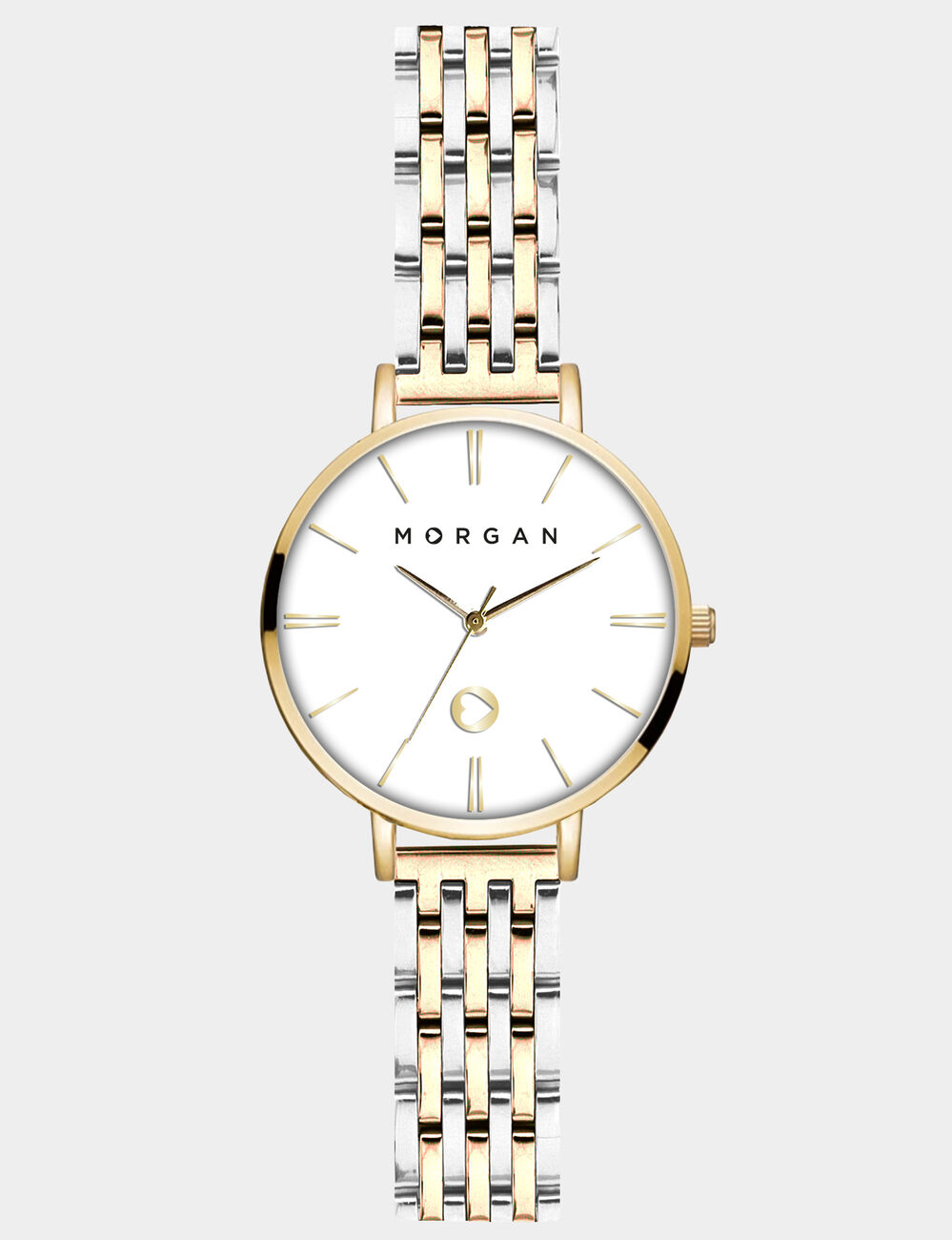 Klassiek horloge goudgeel vrouw