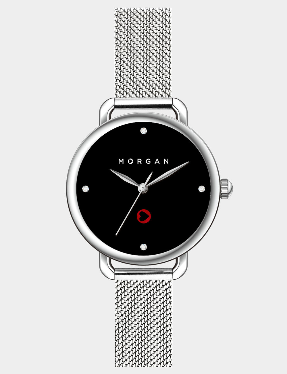 Horloge couleur argent vrouw