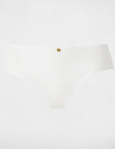 Shorty dentelle blanc femme